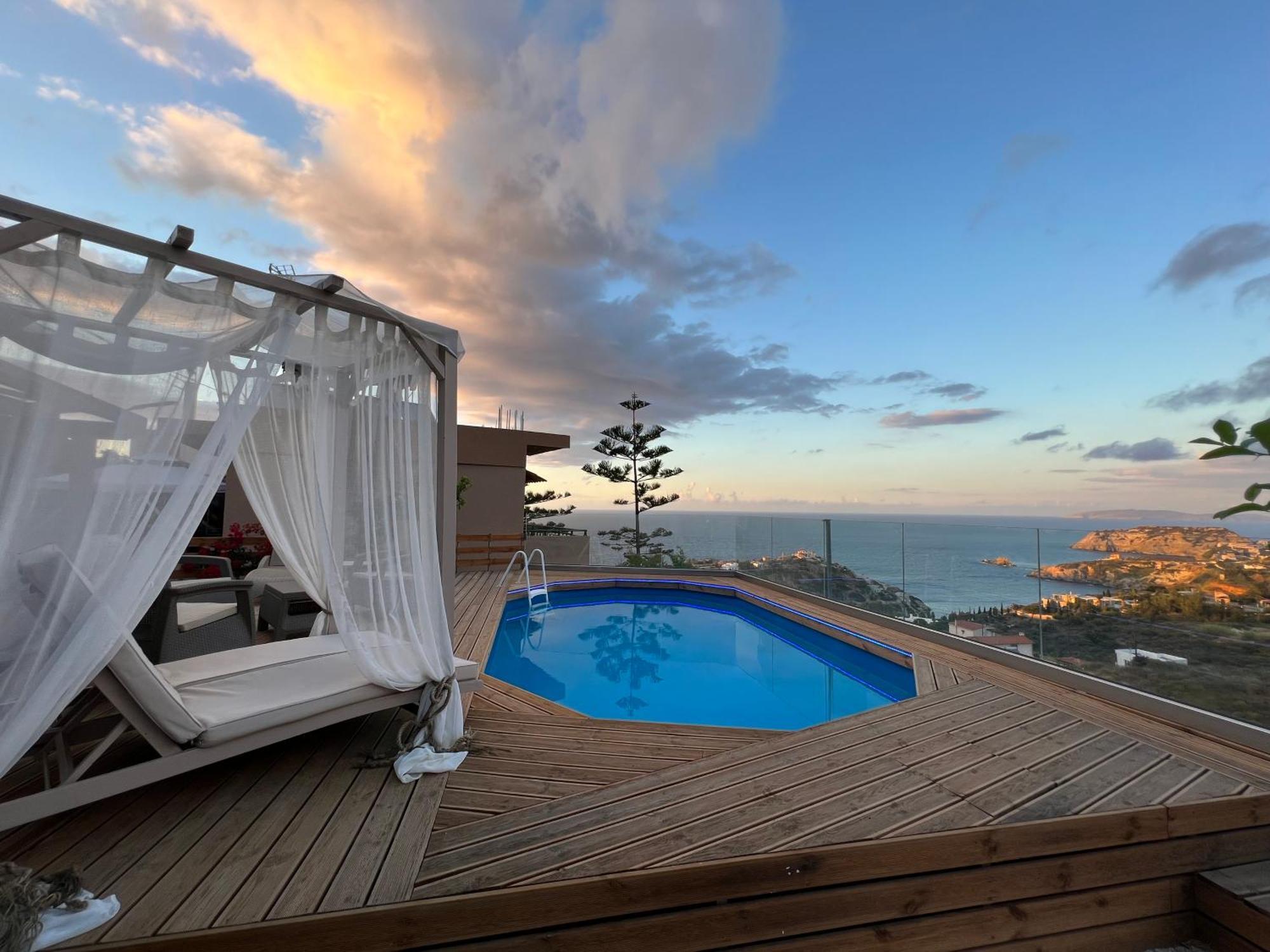 Golden View Apartment Agia Pelagia  Ngoại thất bức ảnh